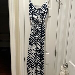 Aqua -Bloomingdales -Zebra Jumpsuit